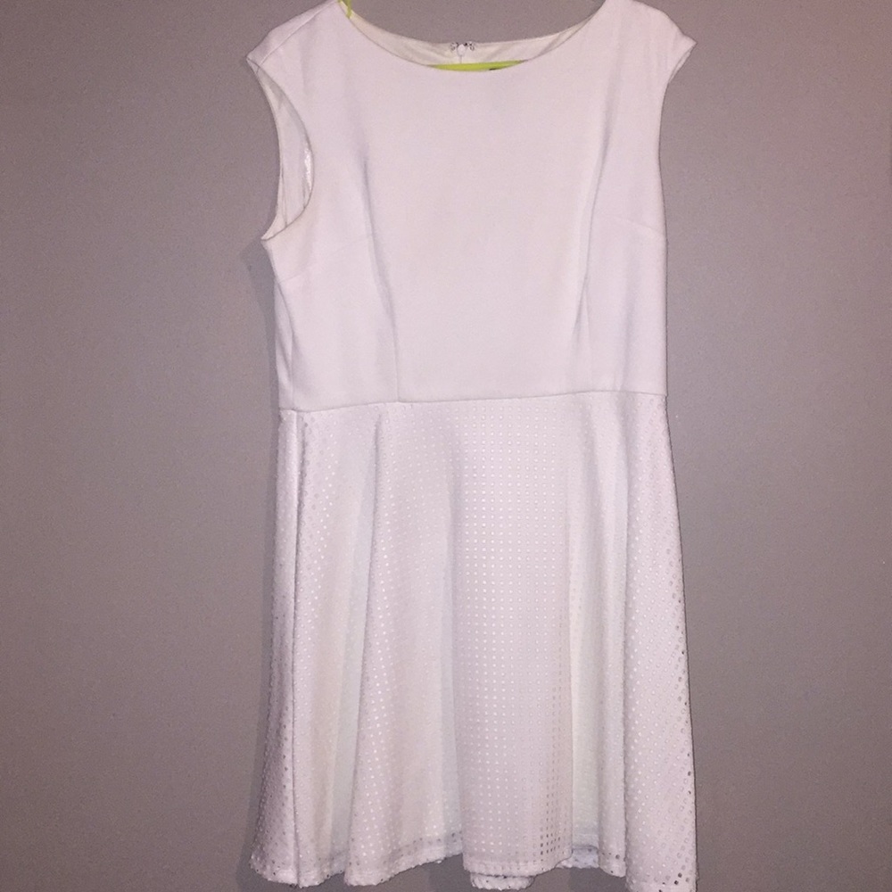 White Flowy Dress